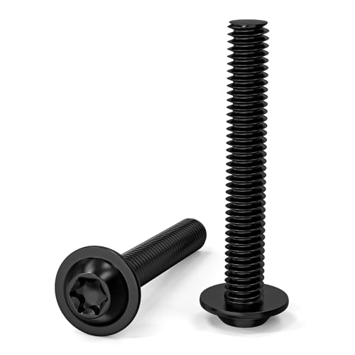 ORTAVA 20 Stück M6 x 40 Torx Linsenkopfschrauben