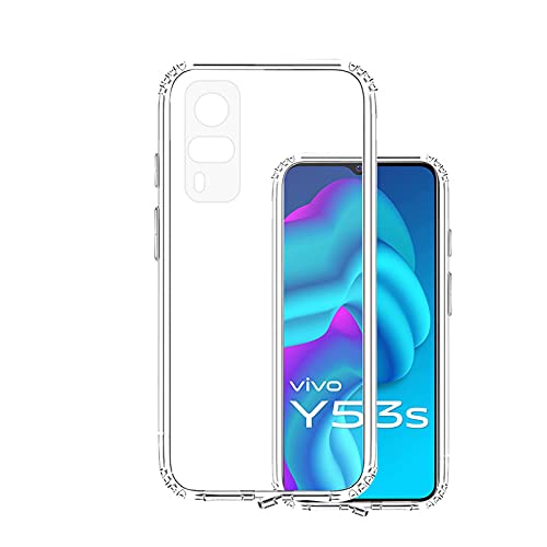 VIDO Transparent Back Case Cover for Vivo Y53s (Soft & Flexible & Camera Protection Back Case) (B09DX3YD5G) Amazon Price History, Amazon Price Tracker