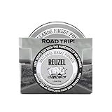 Reuzel 2026 Road Trip Pomade mit mattem Ton, ohne Glanz, mittlerer Halt für natürliches Styling und Finish, 95 g + Reiseformat gratis 35 g