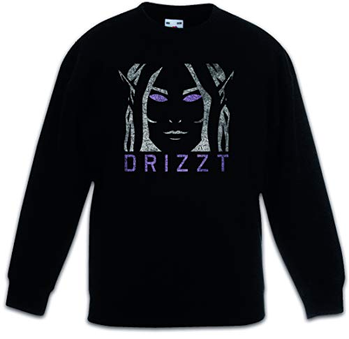 Sweat-shirt noir enfant Urban Backwoods fini les vêtements fragiles