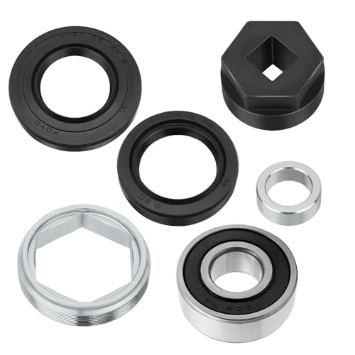 Mabutingti Lenkstamm Lager Dichtung Halter Mutter und Werkzeug Kit passend für Yama-ha Banshee Grizzly Raptor Big Bear Warrior Wolverine YFZ450 Kodiak Bruin Timberwolf 350 400 450 550 600 660 700