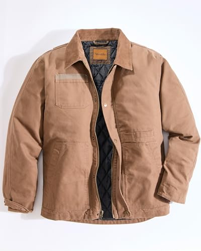 Image of Venado Concealed Carry Jacket for Men - Heavy Duty Canvas - Conceal Carry Pockets