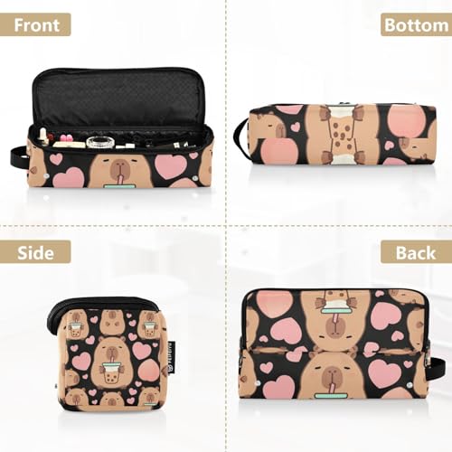 Bolsa de viaje para herramientas de cabello con tapete resistente al calor para planchas, rizadores y secadores miniatura 5