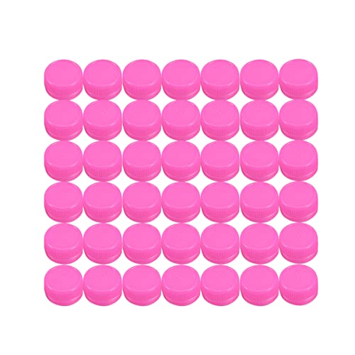 Image of Healifty 100pcs water bottle caps beer bottle caps plastic DIY s scrapbook lid craft for kids decorative s DIY decorate puzzle toddler