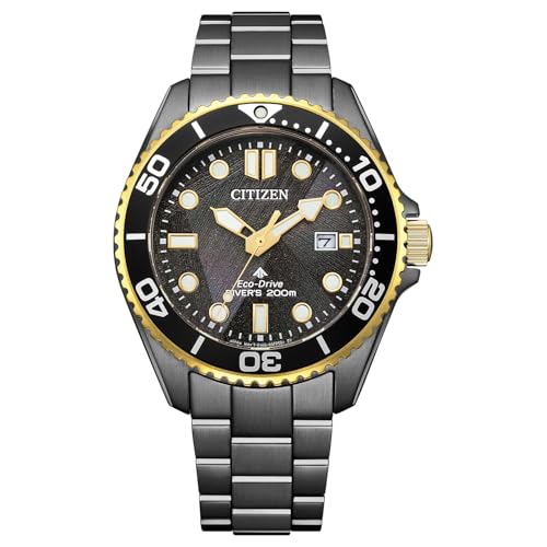 [CITIZEN] �r���v PROMASTER (���� / 200�������p �h��/�����d�G�R�E�h���C�u) BN0264-53E LIGHT in BLACK �_�C�o�[�Y ���₷�� �����Y �r�W�l�X �A�i���O �A�E�g�h�A ��� �u���b�N �� �� �\�[���[