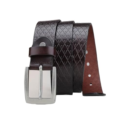 Ceinture en cuir pour homme durable avec boucle ardillon robuste