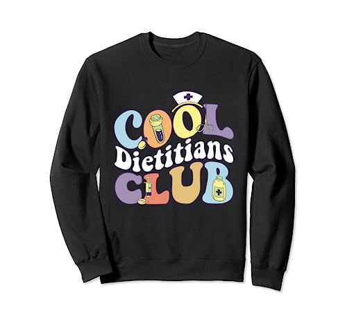 Cool Dietitian Club, nutricionista y practicante, Groovy Sudadera