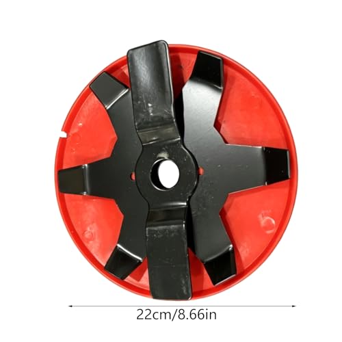 Disque de désherbage robuste 20,3 cm multi-usages pour l'aménagement - 4