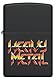 Zippo Sturmfeuerzeug - Heavy Metal, Black Matte, Color Image - Nachfüllbar - Wiederverwendbar - Windfestes Design - Geschenkbox - Made in USA