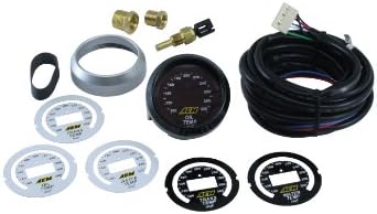 AEM 30-4402 100-300F Oil, Transmission or Water Temperature Gauge