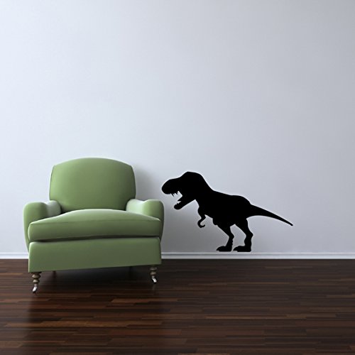 Large T Rex Dinosaur Chalkboard Wall Decal 27.5" tall x