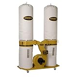 Powermatic TurboCone Dust Collector, 30-Micron Bags, 3 HP, 230/460V 3Ph (PM1900TX-BK3)