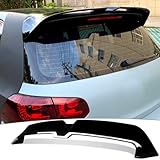 NEESPOC Rear Window Spoiler Roof Wing Compatible with Volkswagen VW GTI 2010-2014 (Golf MK6 GTI Model Only), Gloss Black Oettinger-Style Top Wing Lip Exterior Accessories