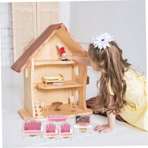 Juguetes de simulación y muebles de casa de muñecas para regalar 7