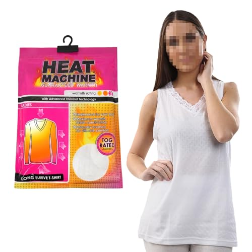 Chaleco térmico mujer Tog Pointelle extra cálido Camiseta interior de invierno premium 2