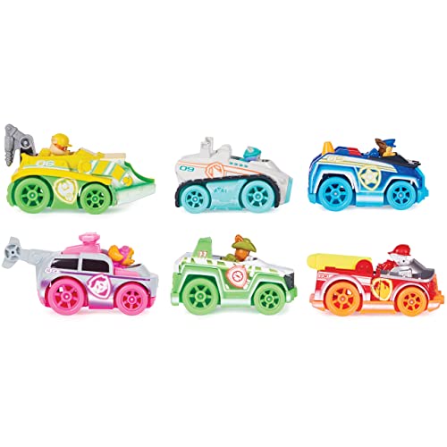 Paw Patrol Set de 6 Vehículos Neon True Metal 1:55 miniatura 6