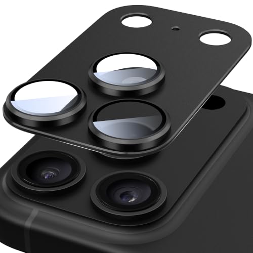 Suoman for iPhone 18 Pro Max Camera Lens Protector All-in-one Frosted-Black