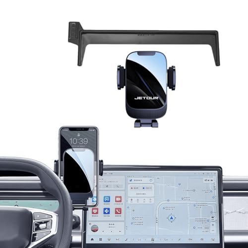 Beauenty 360 Degree Rotating Car Navigation Screen Phone Holder For Jetour Traveller T2 T1 2023 2024 2025 15.6 Car Screen Phone Bracket