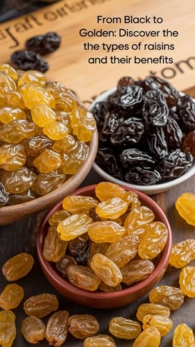 Image of LEQTEN DRY Afghani Munakka 500g | Abjosh Raisin | Big Size Black Kishmish | Sukhe Mewe & Dry Fruits for Health & Pooja | Premium Quality