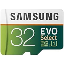 SAMSUNG MB-ME32GA/AM 32GB 95MB/s U1 microSDHC EVO Select Memory Card with Full-Size Adapter