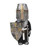 Outdoor Statues Garden Decor Gift: There are eight styles of Knight Gnomes Guard, and each style is 5.9 inches in size.Great tongue-in-cheek gift for your favorite knight or lady.