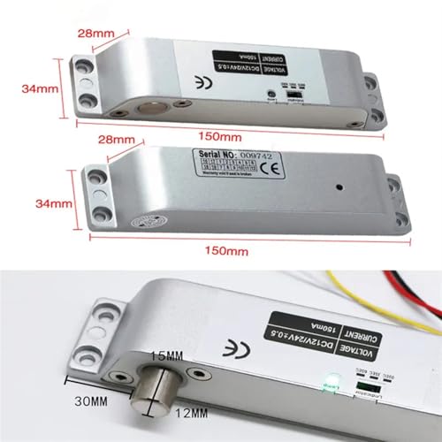 Serrure électrique induction magnétique pour contrôle d'accès d'entrée - 5