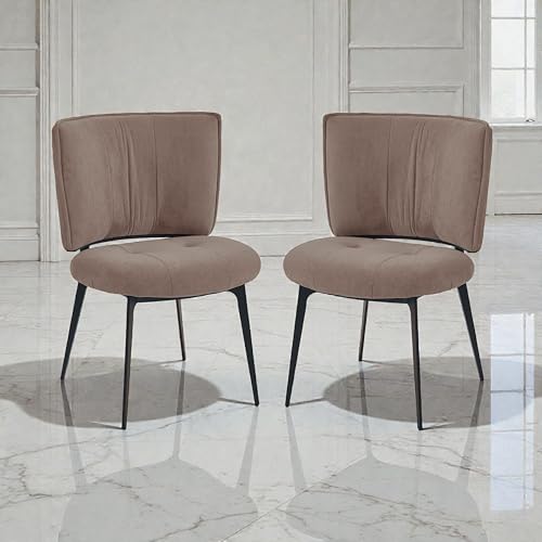 Image of The Attic Helios Marble 6 Seater Dining Set,Beige,Titanium & Cream,160Cms