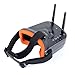 FEICHAO New Mini FPV Goggles 3 inch 480 x 320 Display Double Antenna 5.8G 40CH Built-in 3.7V 1200mAh Battery for Racing Drone Models