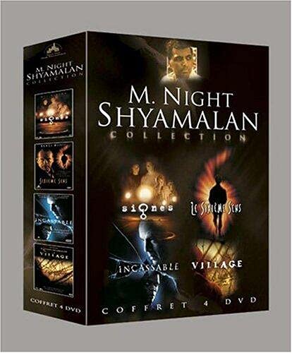 Coffret M. Night Shyamalan 4 DVD : Sixième sens / Incassable / Signes / Le Village