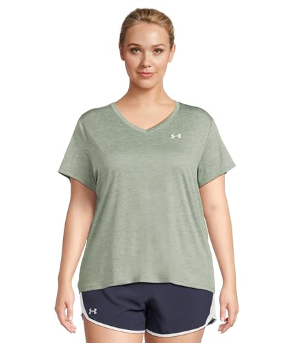 Image of Under Armour Women's Tech Twist V Neck Short Sleeve T-Shirt