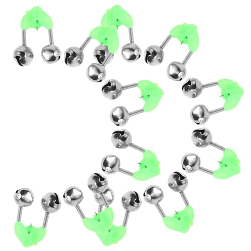 Clochettes de plastique indicateur attaque robuste clip fixation sensible pêche mer
