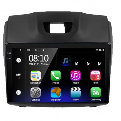 Carplay para Isuzu D-MAX 2012 con Bluetooth y Mirrorlink HD 1