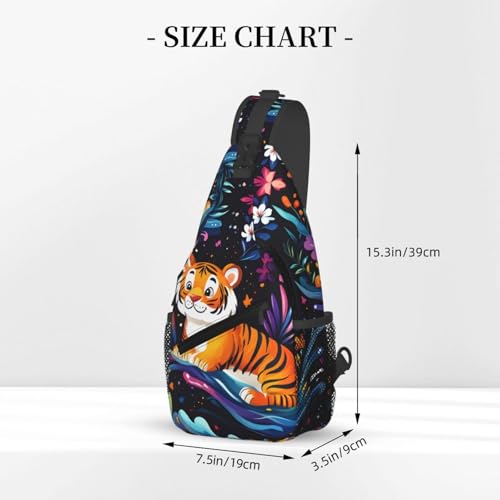 Mochila tipo sling unisex ligera para viaje miniatura 3