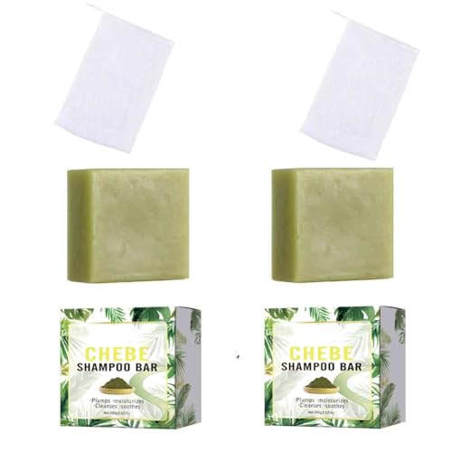 Shampooing solide Chebe routine douche voyage soin nourrissant cheveux secs 3pcs