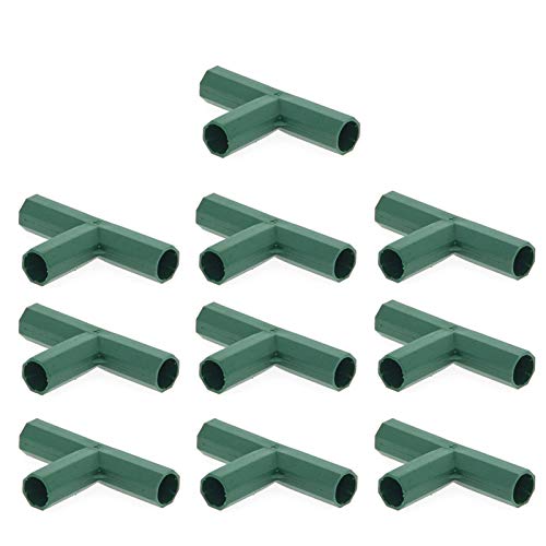 PVC De 16MM Raccord 5 Types De Connecteur Robuste De Bâtiment De Cadre De Serre De Soutien Stable Accessoires En Plastique Pour Serres Support De Stabilisateur Connecteur De Tube Robuste Pièces