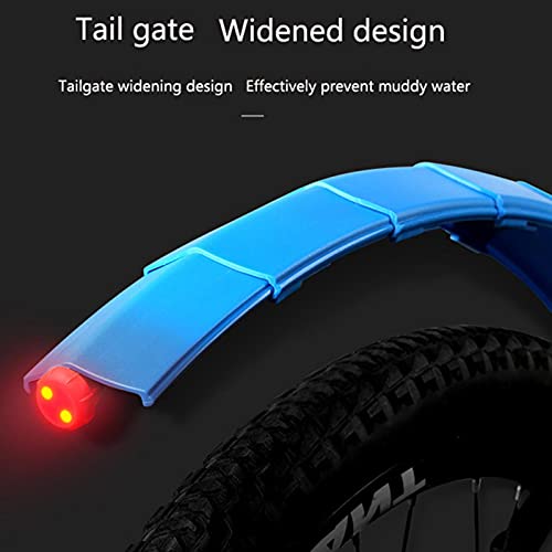 Ruilonghai Parafango Bici con fanale Posteriore