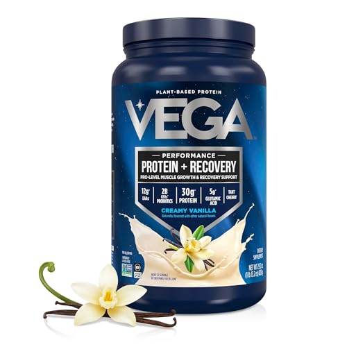 Vega Sport Protein Powder, Vanilla, 1.83 lb, 20 Servings