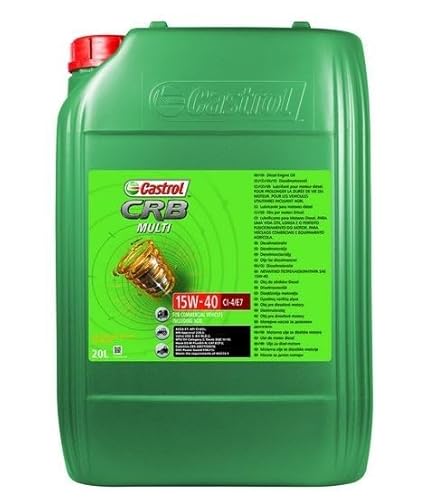 CASTROL Motoröl 15W-40 CRB Mineralöl Motor Öl ACEA E7 API CI-4 API SL MULTI CI-4/E7 20L