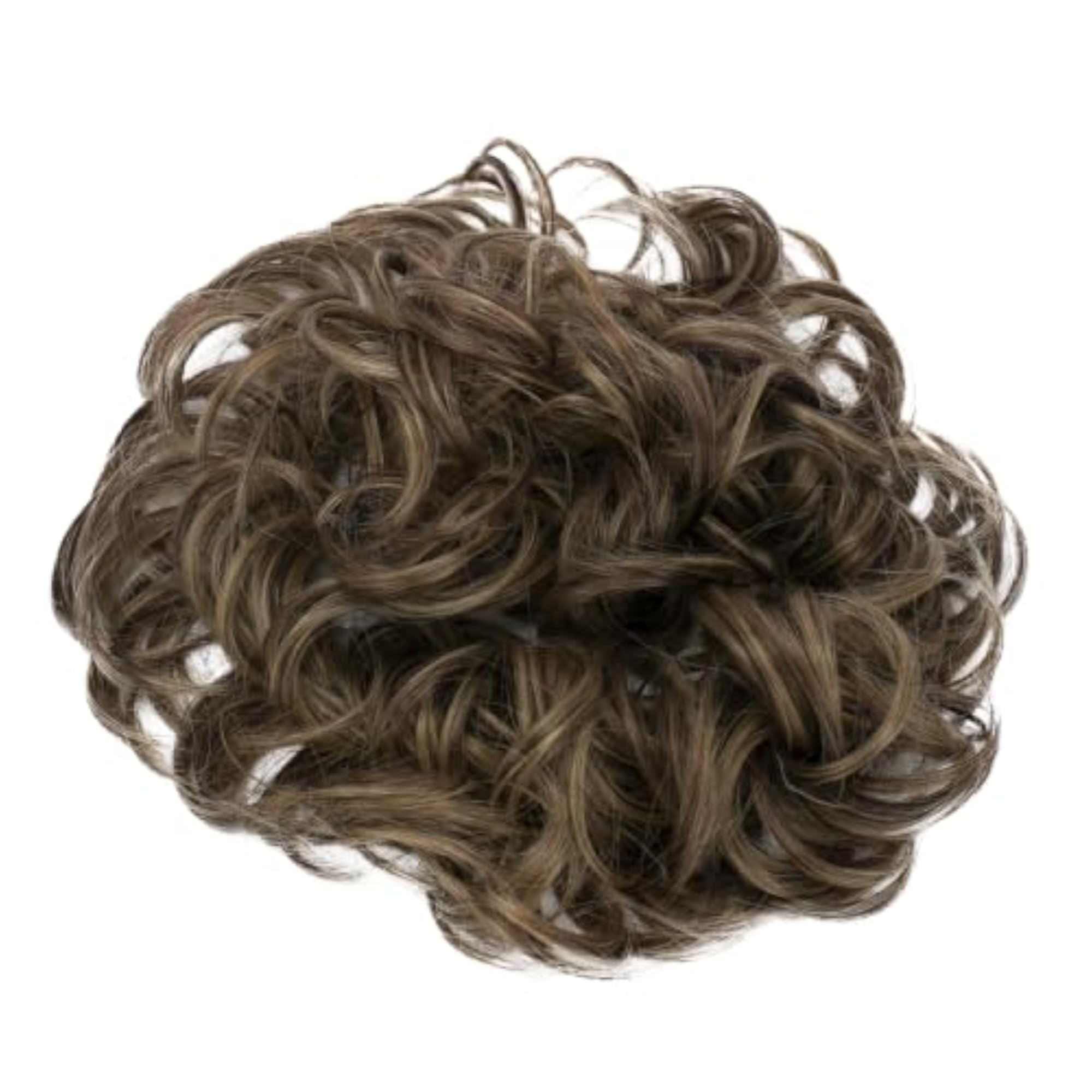 Reddish Brown Blonde Mix Voluminous Hair Wrap Scrunchie