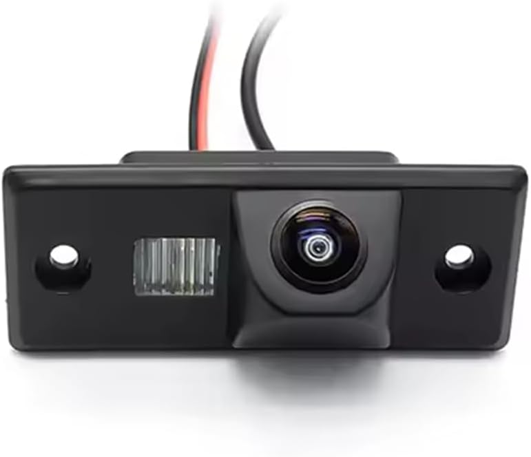 AHD/CVBS Car Rear View Camera's Fisheye Lens License Plate Lamp-Camera with RCA Cable & Vehicle Camera for Volkswagen VW Jetta Clásico Bora Passat Magotan Polo Tiguan Skoda Fabia (CVBS-AHD)