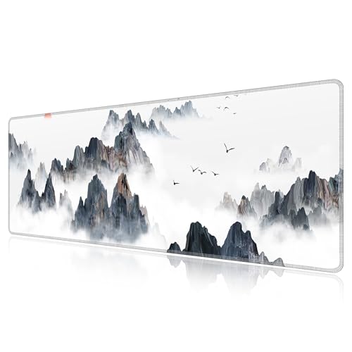 Tapis de souris XXL LL-COEUR pour ne plus manquer d'espace de glisse