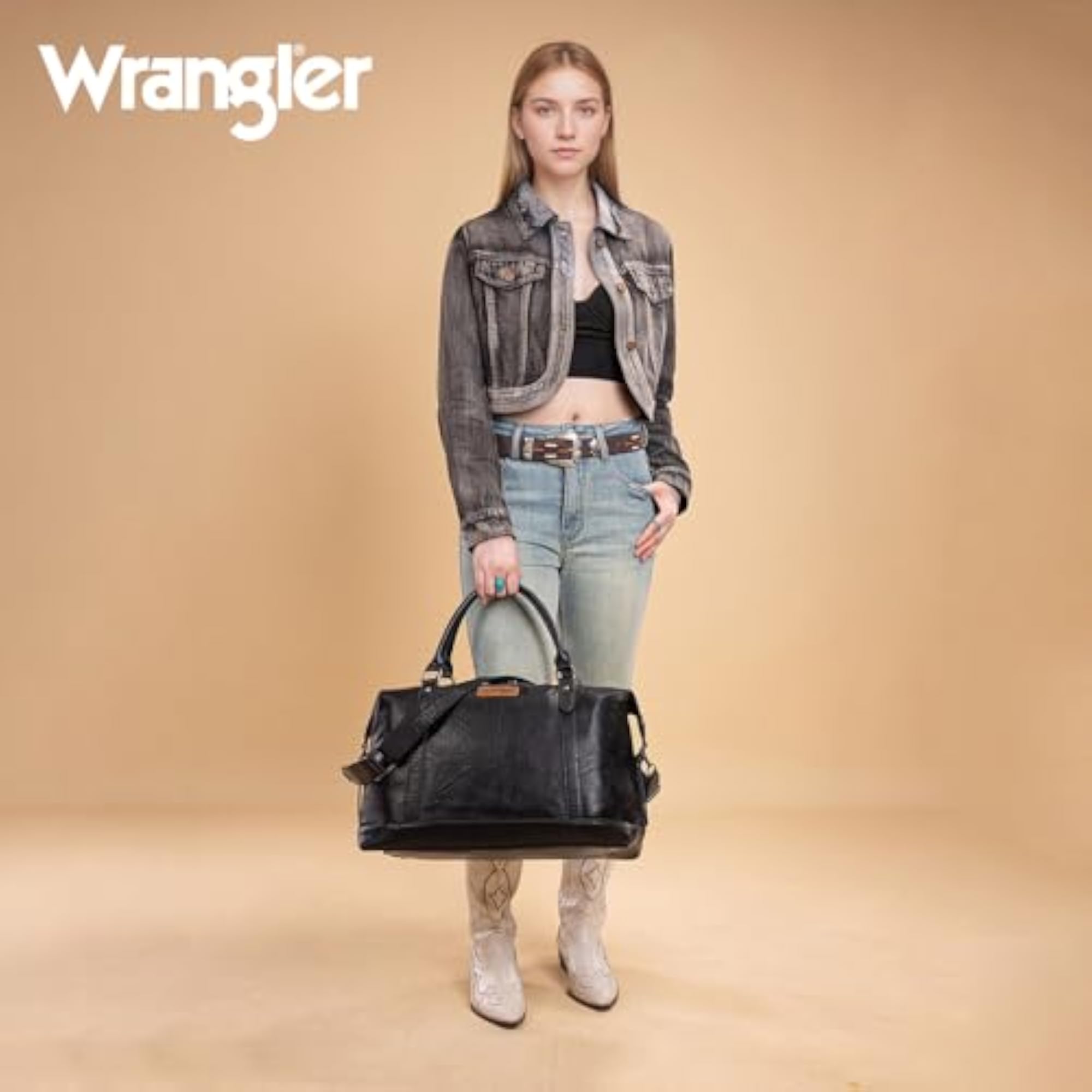 Wrangler Duffle Bag for Travel and Weekend Getaways