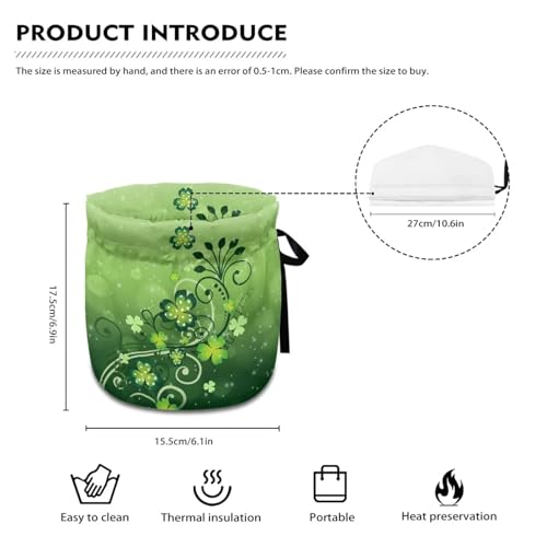 Image of St Patrick's Day Tea Cozy for Teapot Insulated Large Teapot Cover to Keep Warm Tea Kettle Cover Machine Washable for Home Kitchen Tea Party Table Decor
