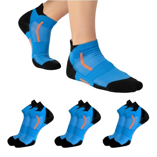 Image of Sockscarving Feel The Comfort Ankle Socks For Men Cotton, Gym Socks For Men WorkOut Breathable Low Cut Sports Socks With Heel Tab, Moisture Wicking, Pull On & Stretchable Free Size