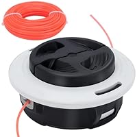 Savior Trimmer Head Autocut C26-2 for STIHL FS55 FS56 FS70 FS94 FS91 FS111 FS131 FS240 4002 710 2137 10 * 1.0LH Replacement Strimmer Head with Strimmer Line 2.4mm*21m(6m+15m)