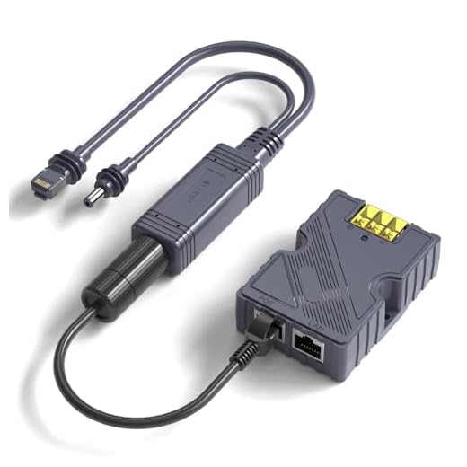 Splitter PoE per Starlink Mini - Kit di Alimentazione 12V SURVADV, 150W DC 48V/3A, GigE Passivo con Protezione ESD e Adattatore RJ45/DC per Starlink Mini Dishy