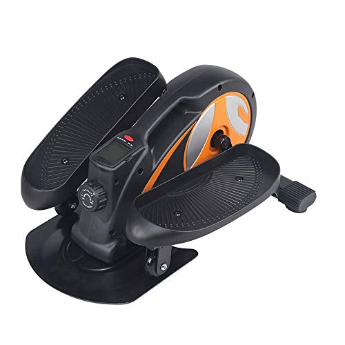 Mini máquina elíptica de pedales para debajo del escritorio, con pedal antideslizante, resistencia ajustable, silenciosa, compacta, para casa, oficina, entrenamiento, fitness, peddler