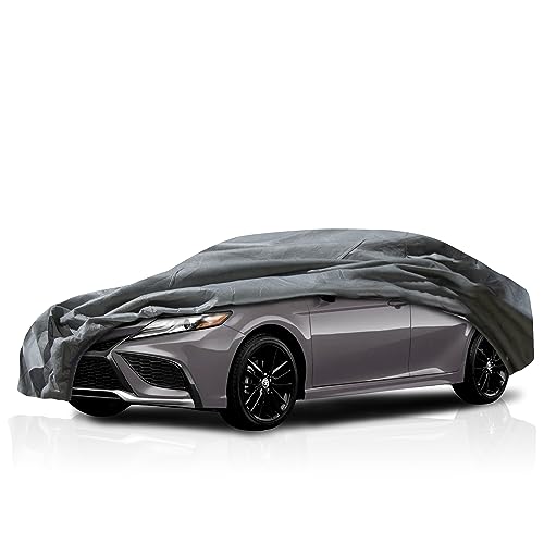 5 Layer Car Cover for Hyundai Ioniq 6 2023-2025 Sedan 4-Door, Semi Custom Fit Full Coverage Pollution, Dust, Sun, Snow, Rain All Weather Protection, Breathable