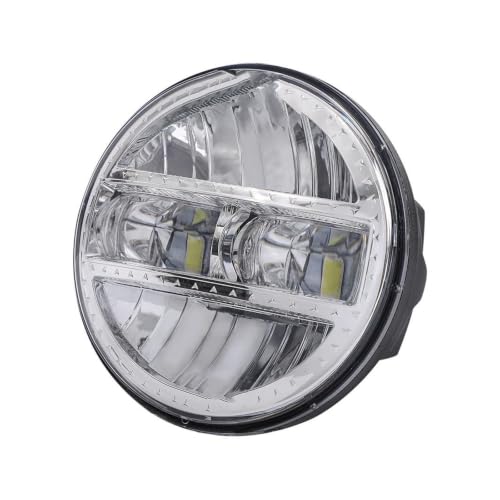 Phare de moto 5.75 pouces projecteur universel 90W anti obscurité