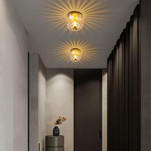 Lámpara de pared interior E14 moderna de cristal para iluminación de salones 4